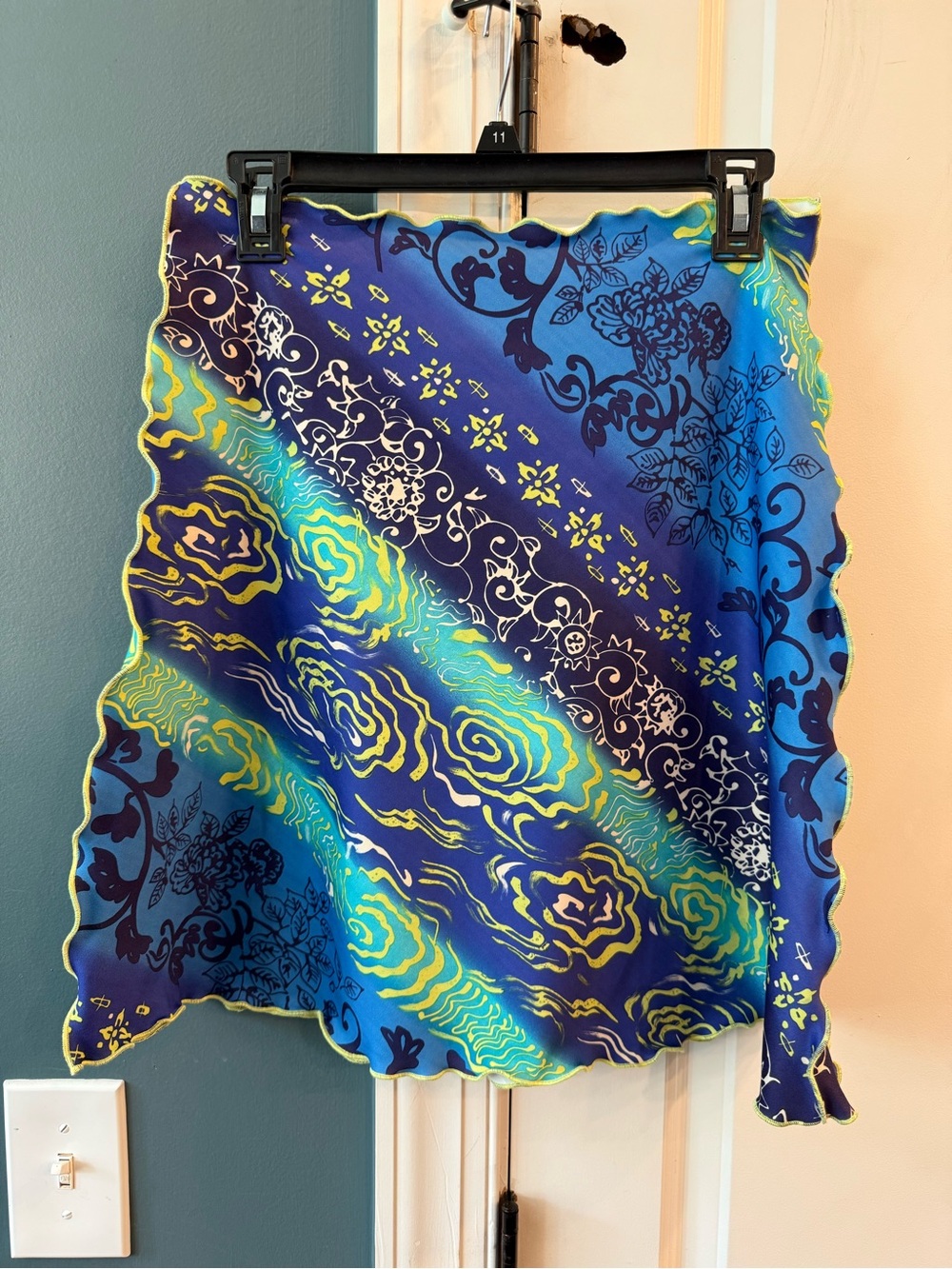 Haystacks Printed Bias Skirt NWT